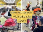 Những Điều Cần Lưu Ý Khi Dán Keo Xe Máy