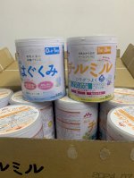 Sữa Công Thức Morinaga Số 0 (0-1) & Số 9 (1-3) Nội Địa Nhật
