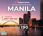 Philippine Airlines Ưu Đãi Vé Máy Bay Đi Manila