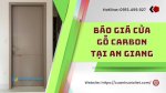 Báo Giá Cửa Gỗ Carbon Tại An Giang