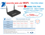 Lắp Mạng Internet Wifi Vnpt Tại Thị Trấn Củ Chi Chỉ Từ 165K/Tháng_