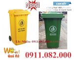 Giảm 20% Giá Thùng Rác Nhựa- Thùng Rác 120L 240L 660L Hàng Mới Giá Rẻ- Lh