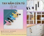 Tay Nắm Tủ Thanh Viên Bi Tròn Nk393