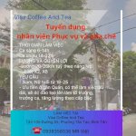 Visa Coffee And Tea Tuyển Phục Vụ Và Pha Chế