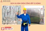 Dịch Vụ Sửa Chữa Cổng Xếp Inox Tại Bình Dương