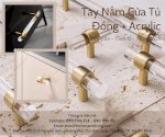 Tay Nắm Cửa Tủ Acrylic Nk465