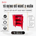 Tủ Đựng Đồ Nghề 3 Ngăn Ally: Giải Pháp Lưu Trữ Thông Minh