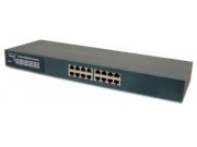 SureCom EP-816DX-FS - 16 Port 10/100Mbps  Ethernet Rack-mount Smart Switch