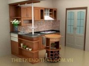 Tủ bếp Classic - NITB007