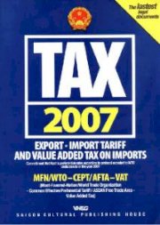 Tax 2007 - export - import tariff and value added tax on imports