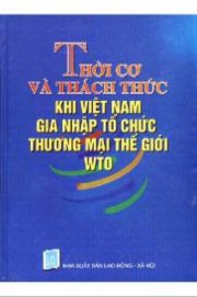 Thời cơ và thách thức khi việt nam gia nhập tổ chức thương mại thế giới WTO