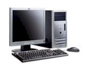 Máy tính Desktop HP DX2700 (Celeron 2.6 GHz/ 256KB Cache/ 256MB DDR/ 80GB HDD/17" Monitor Flat)