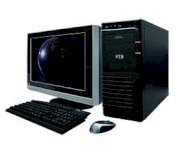 Máy tính Desktop VTB 2802A 945GZ Support 775 PentiumD 2.8 Ghz 800/ 2MB cache DDRAM II 512MB/533Mhz 80GB SATA/7200rpm Monitor 15" VTB