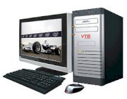 Máy tính Desktop VTB 3060E Intel 865G SK775 Celeron 3.06 Ghz (533/256K) DDRam 256MB/400hz 80GB SATA/7200rpm Monitor 15" VTB
