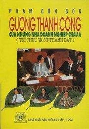 Gương thành công của những nhà doanh nghiệp Châu Á