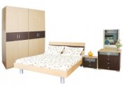 Bộ giường ngủ Serrano SSC10+W10 