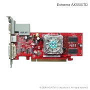 ASUS Extreme AX550/TD/128M (ATI Radeon X550, 128MB, GDDR, 64-bit, PCI Express x16)