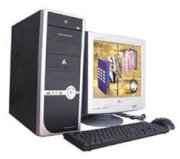 Máy tính Desktop Keyman Office PC,Intel 965G Intel Dual Core D925(3.0GHz, 4MB L2 Caches), 256MB DDR2 533MHz, 80GB SATA HDD, PC DOS