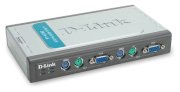D-Link Switch KVM 4 PC-1 Monitor / 4P (4 CPU dùng chung 1 Monitor) 