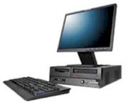 Máy tính Desktop IBM - Lenovo ThinkCenter M55e (9279-AC9),Intel 946GZ Intel Pentium Dual Core E2160 (1.8GHZ, 1MB Cache, 800MHz), 512MB DDR2 533MHz, 160GB SATA HDD, PC DOS