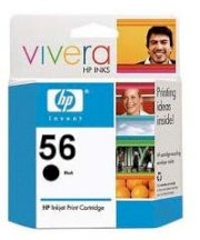 HP 56 Black Inkjet Print Cartrige