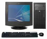 Máy tính Desktop HP Compaq DX2100 (EF355AV) (Intel Pentium 4 531, 3.0GHz, 1MB Cache, 256MB DDR2, 80GB HDD SATA, HP 17" CRT ) Windows XP Pro