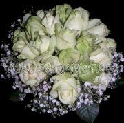 Bó hoa hồng xanh HC0836