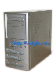 Máy tính Desktop TIGER Computer TGE-3004, Intel Pentium Dual Core E2140(1.6GHz, 1MB L2 Cache, 800MHz), 1GB DDR2 667MHz, 160GB SATA HDD, PC DOS Không kèm màn hình