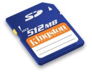 Kingston SD Card 512MB