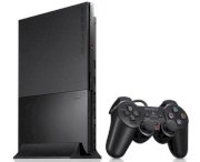 Sony PlayStation 2 (PS2) Slim (SCPH-90006) Charcoal Black