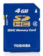 SD Toshiba Class 4 1GB