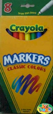 Bút Màu Crayola Markers 8 Màu 7709