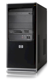 Máy tính Desktop HP-COMPAQ Pavilion G3028L(GS287AA) (Intel Core Duo E2140 (2x1.6 GHz, 1MB L2 cache, 800MHz FSB), 256MB DDR2 667Mhz, 80GB HDD SATA, PC DOS) Không kèm màn hình