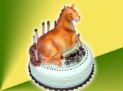 Bánh kem hình con ngựa