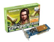 GIGABYTE GV-N62256DP2-RH (NVIDIA GeForce 6200, 256MB, GDDR2, 64-bit, AGP 8X)