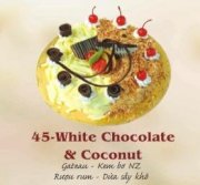 45 - White Chocolate & Coconut