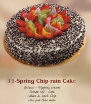11 - Spring Chip rain Cake