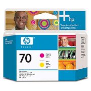 HP 70 Magenta and yellow Printheads (C9406A)