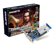 Gigabyte GV-NX72G512E1 (NVIDIA GeForce 7200GS, 128MB, 64-bit, GDDR2, PCI Express x16)