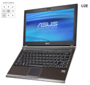 ASUS U2E-1A1P (Intel Core 2 Duo U7600 1.2GHz, 2GB RAM, 120GB HDD, VGA Intel GMA X3100, 11.1 inch,Free DOS) 