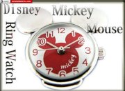 Đồng hồ nhẫn Disney Mickey Ring Watch China màu đỏ!