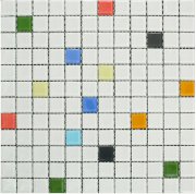 Mosaic thuỷ tinh-Hàng trộn màu HT124