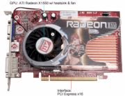 DIAMOND X1550PRO512PESB (ATI Radeon X1550, 512MB, 128-bit, GDDR2, PCI Express x16 )