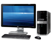 Máy tính Desktop HP Compaq DX7300 ET113AV (Intel Pentium D935 3.2GHz, 512MB RAM, 80GB HDD, VGA GMA 3000, 17 inch CRT HP, Windows XP Home )