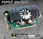 INNO3D Geforce 8500GT Ichill XStriker3 (Geforce 8500GT, 512MB,128-bit, GDDR2, PCI-Expressx16) 