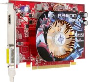 MSI R3650-MD256 (ATI Radeon HD 3650, 256MB, 128-bit, GDDR2, PCI Express x16 2.0) 