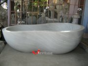 Bồn tắm đá nguyên khối MB_09 (Natural marble bathtub)