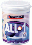 Sơn Nippon All-In-1 5L - Sơn nội thất cao cấp