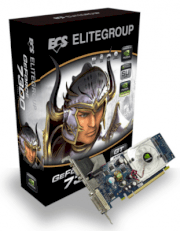 ECS N7300GS- 256DZL (GeForce 7300 GS, 512MB, 128-bit, GDDR2, PCI Express x16 )