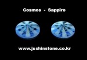 Pha lê Jushin loại Cosmos- Sappire 12mm